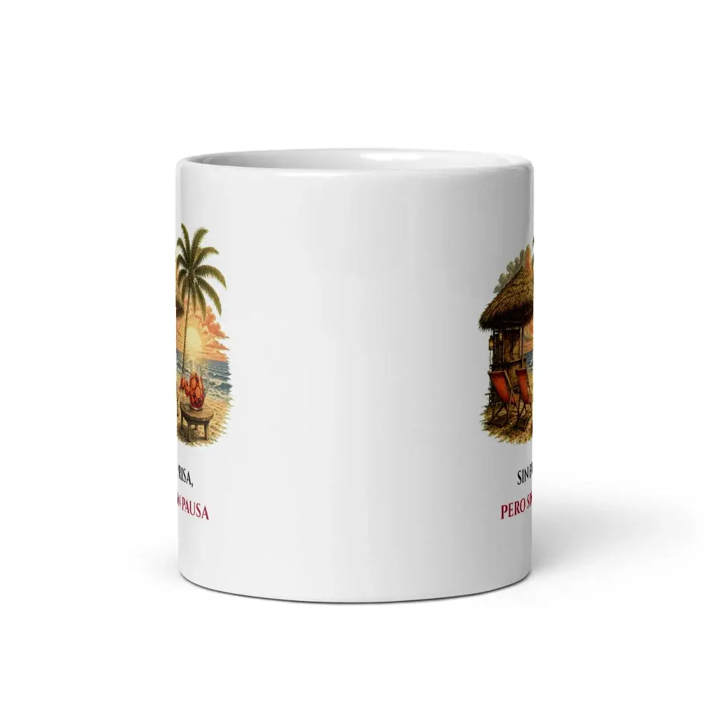 Chiringuito · Frase — Taza — White — Front view