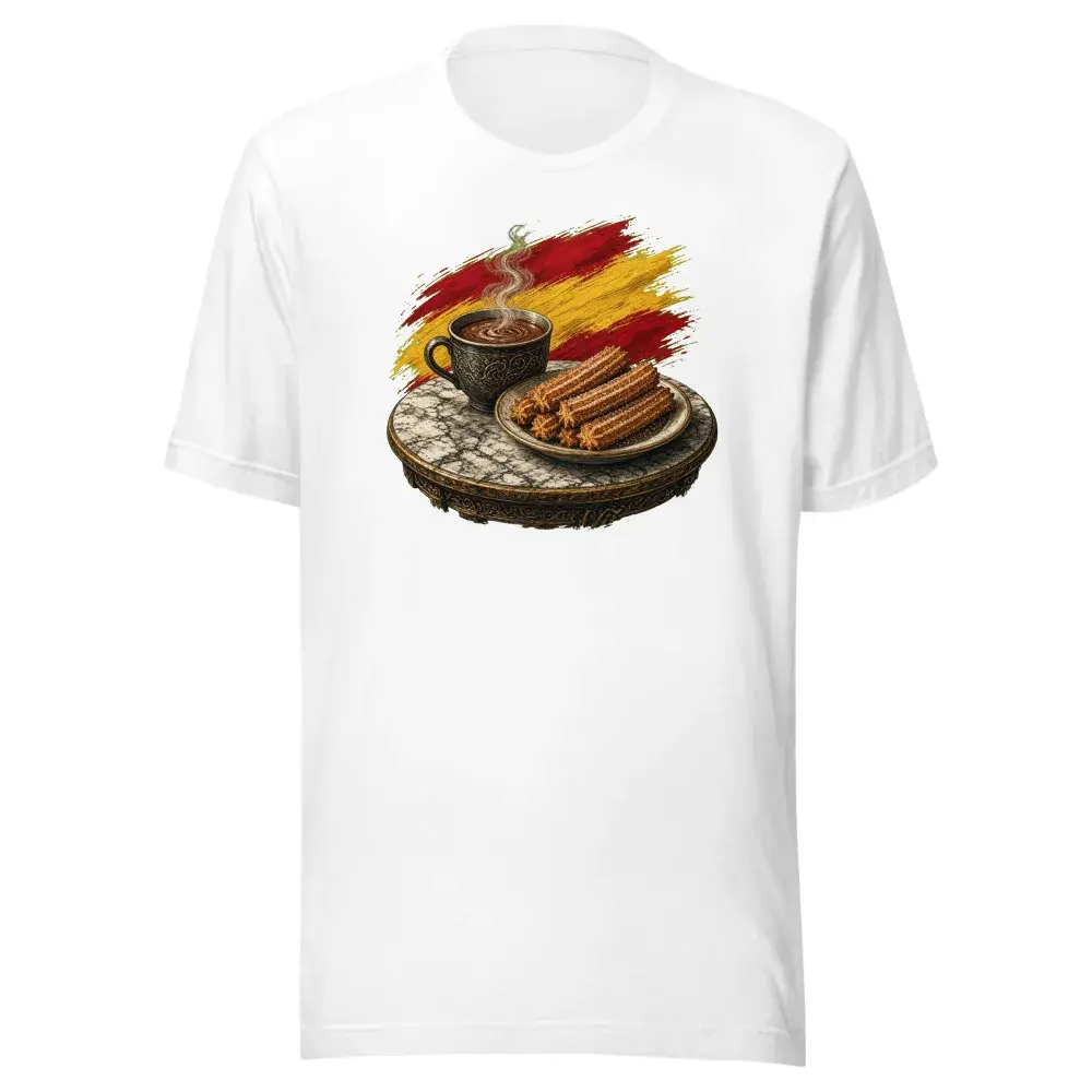 Chocolate con Churros · Arte — Camiseta