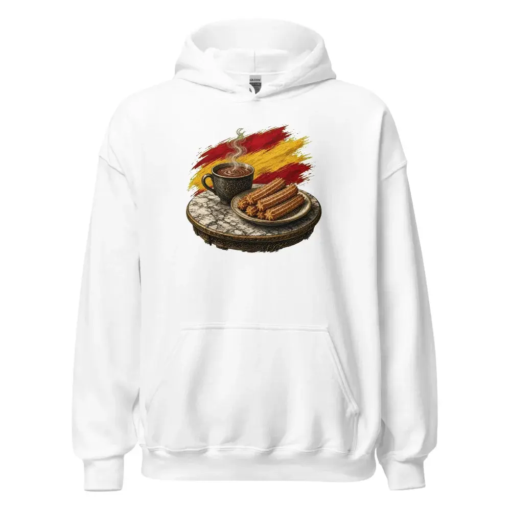 Chocolate con Churros · Arte — Sudadera con capucha