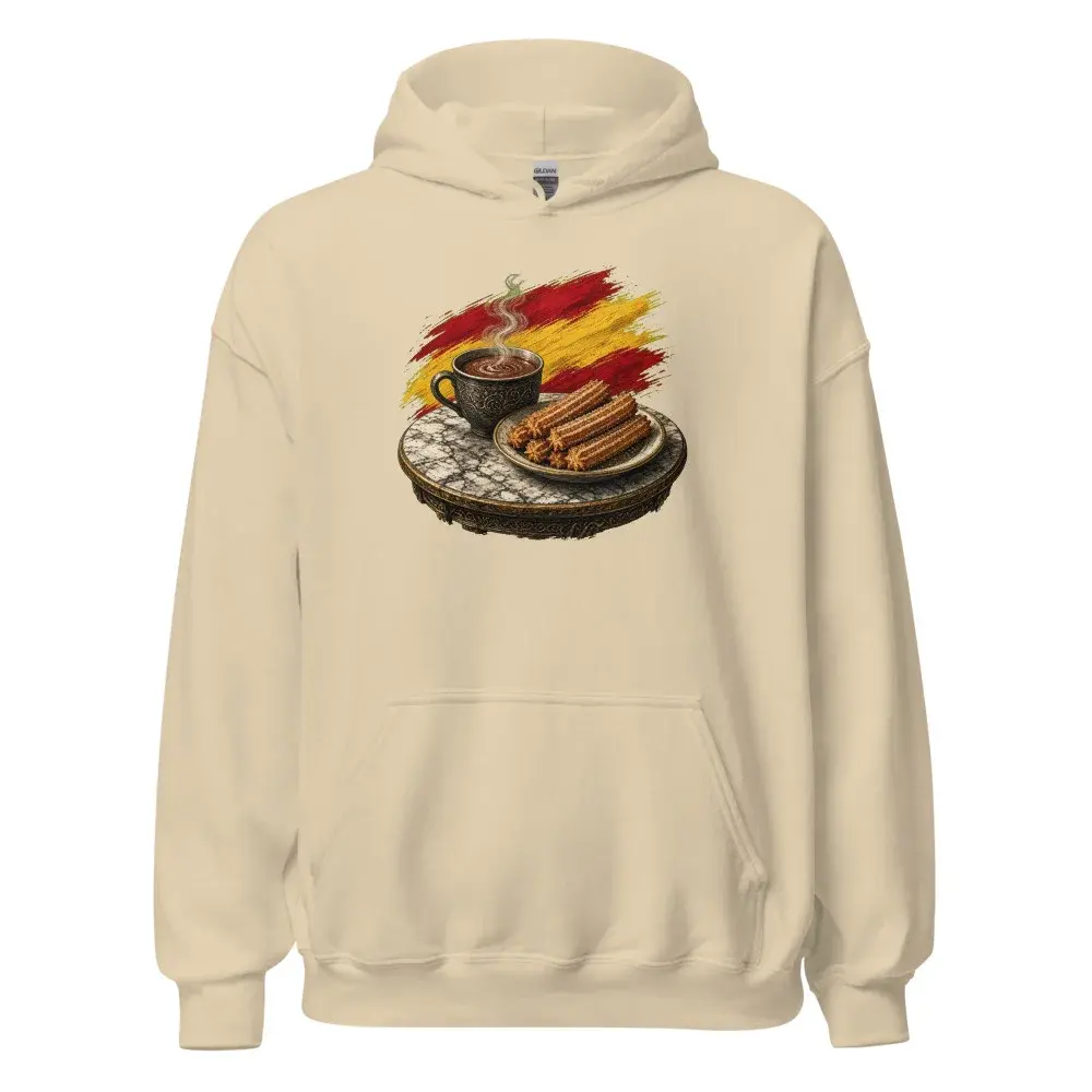 Chocolate con Churros · Arte — Sudadera con capucha