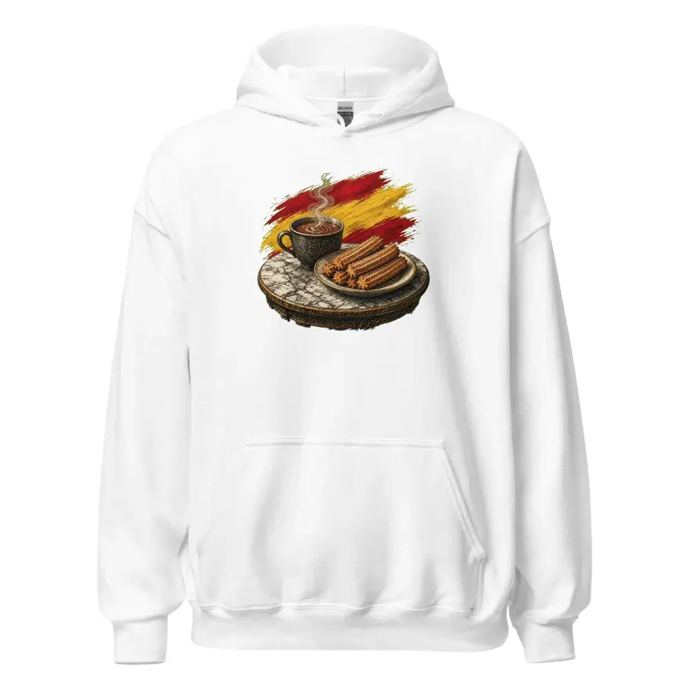 Chocolate con Churros · Arte — Sudadera con capucha