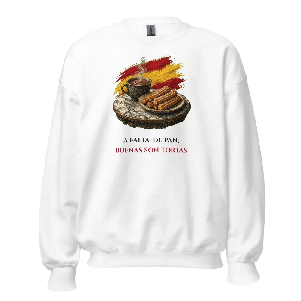 Chocolate con Churros · Frase — Sudadera
