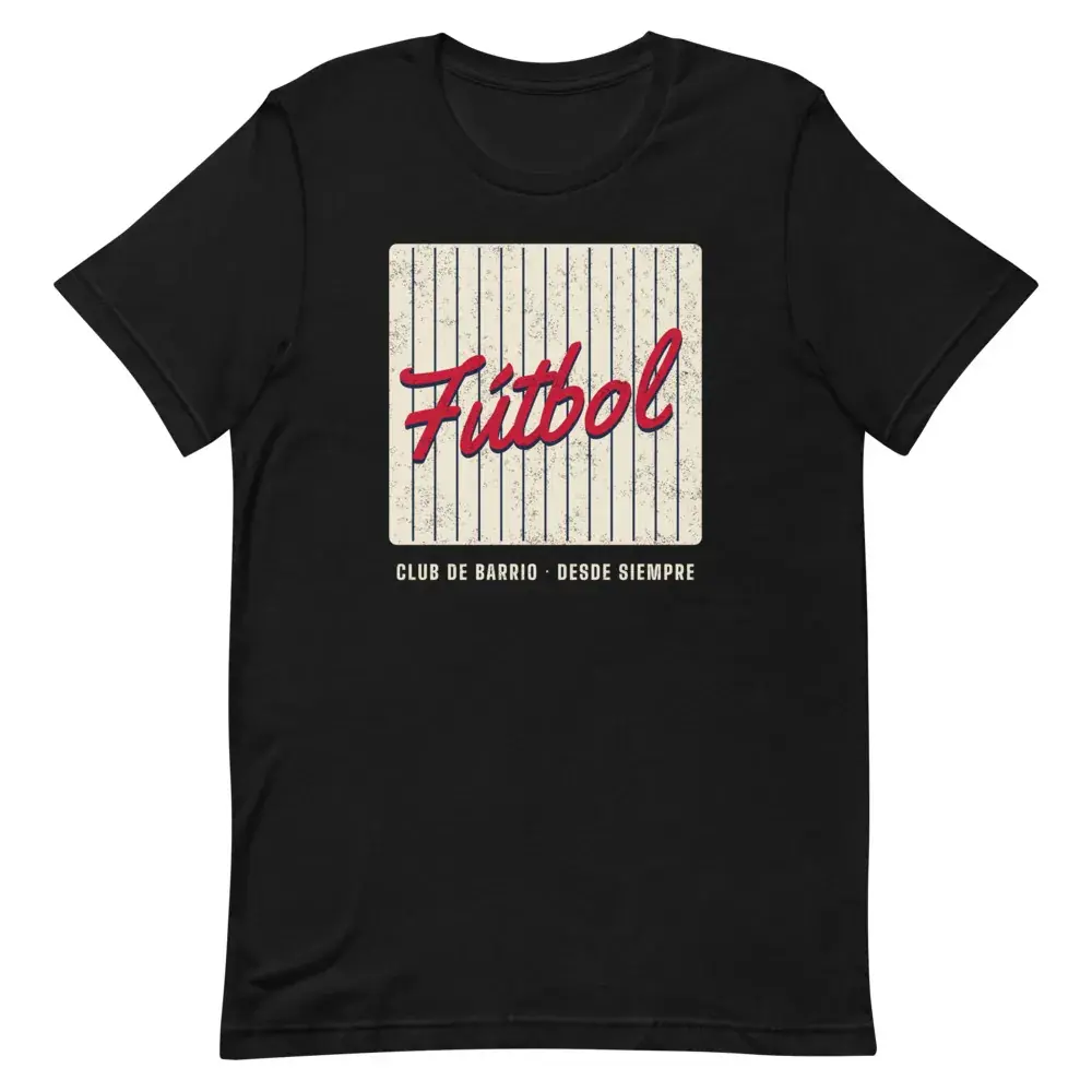 Club de Barrio — Camiseta — Black — Front
