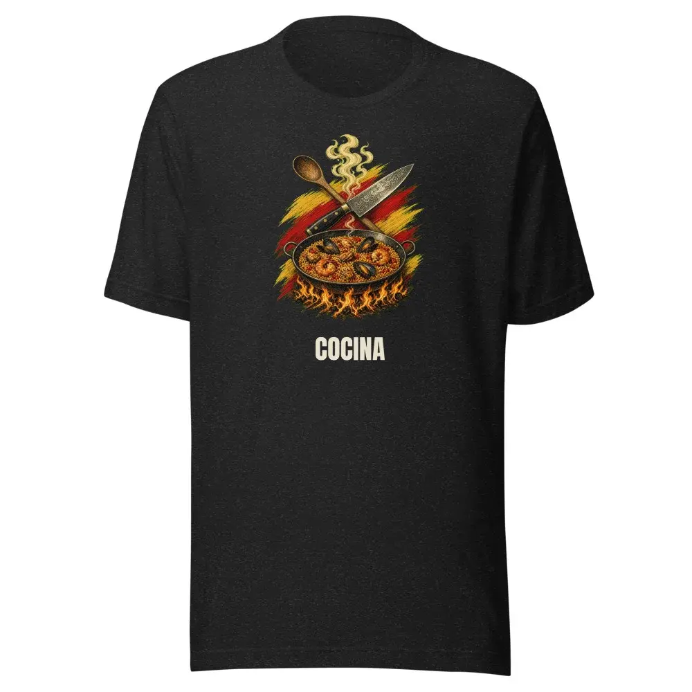 Cocina · Arte — Camiseta — Black Heather