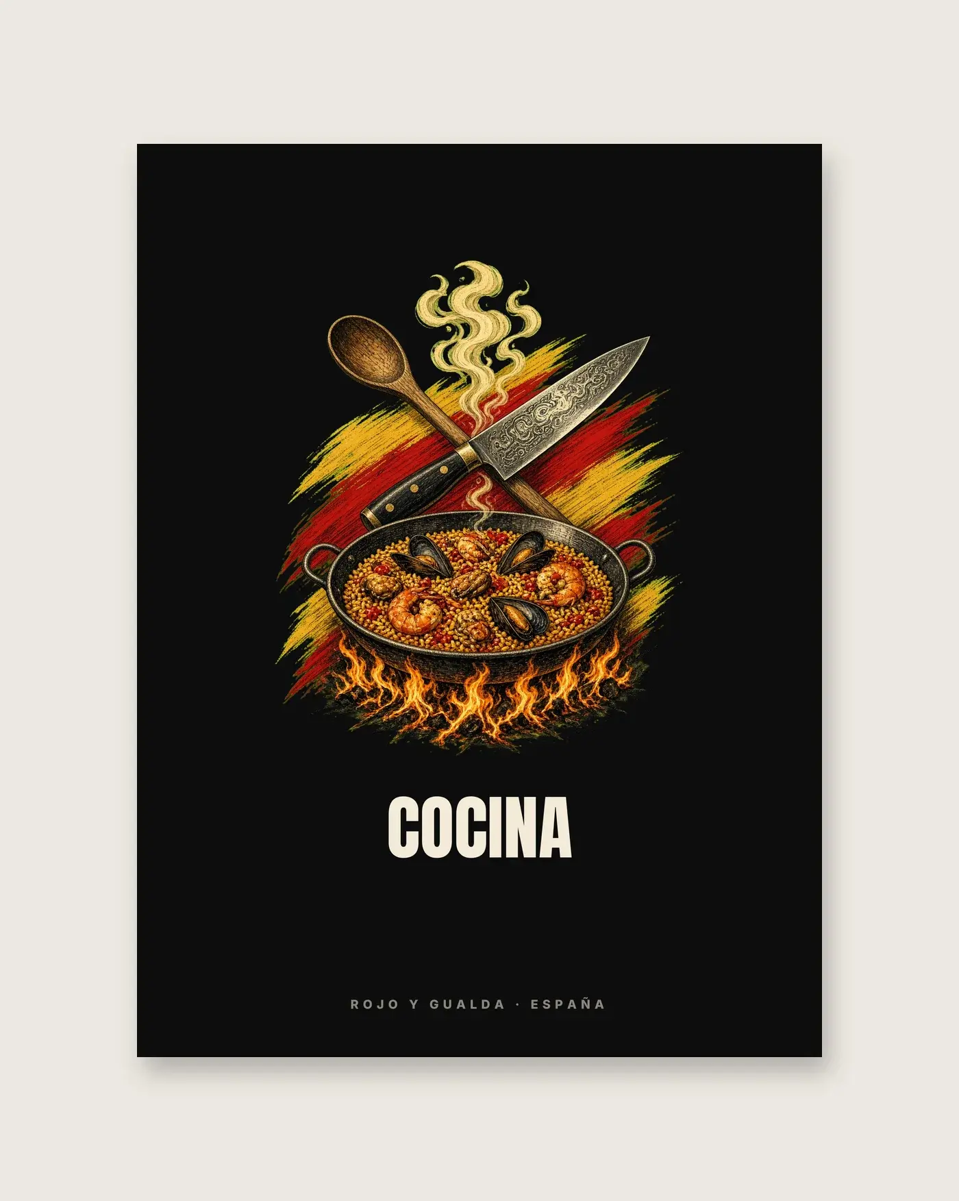 Cocina · Arte — Póster — detalle