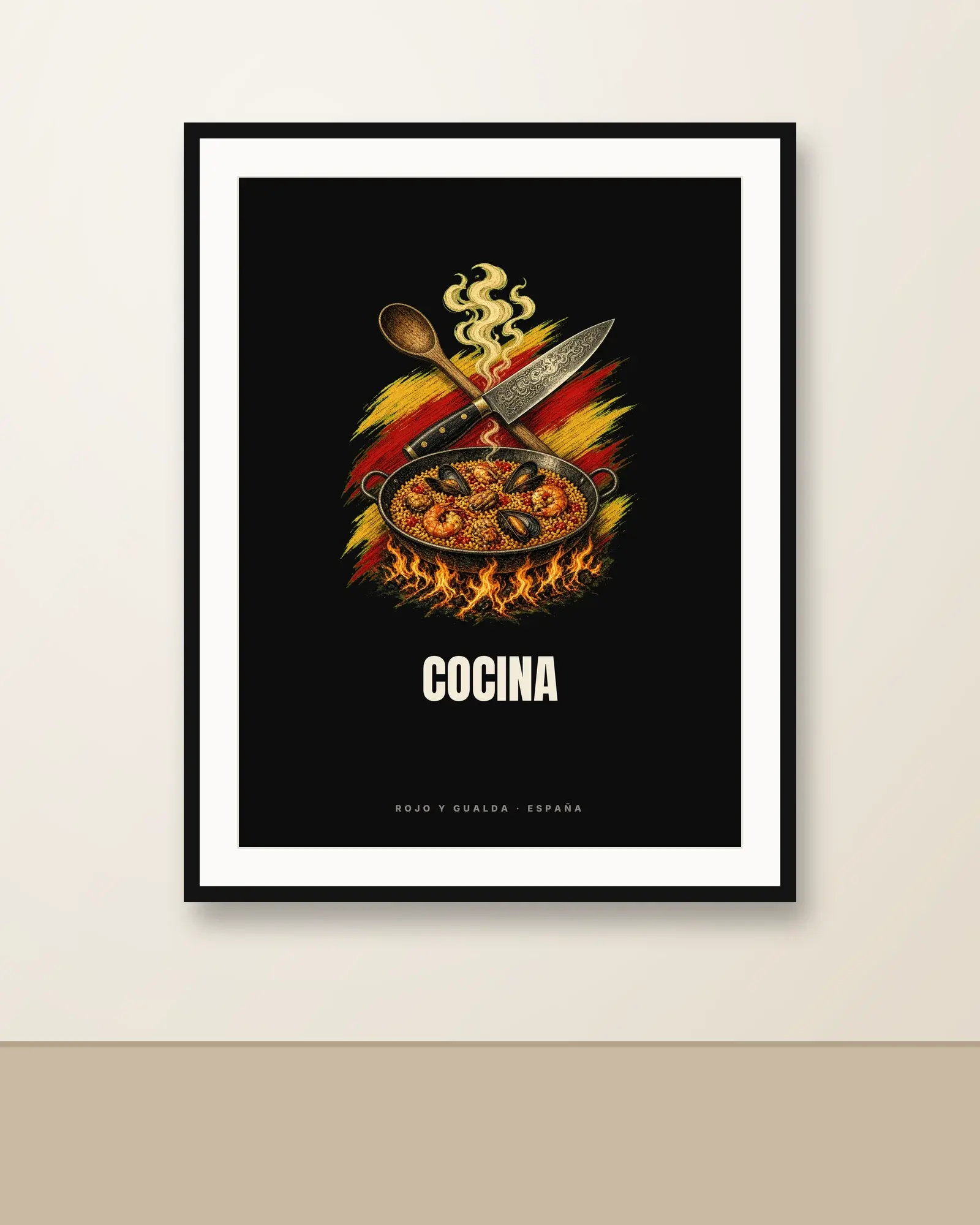 Cocina · Arte — Póster