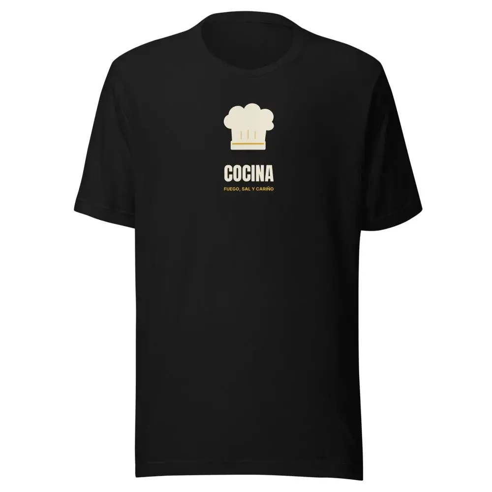 Cocina Minimal — Camiseta — Black