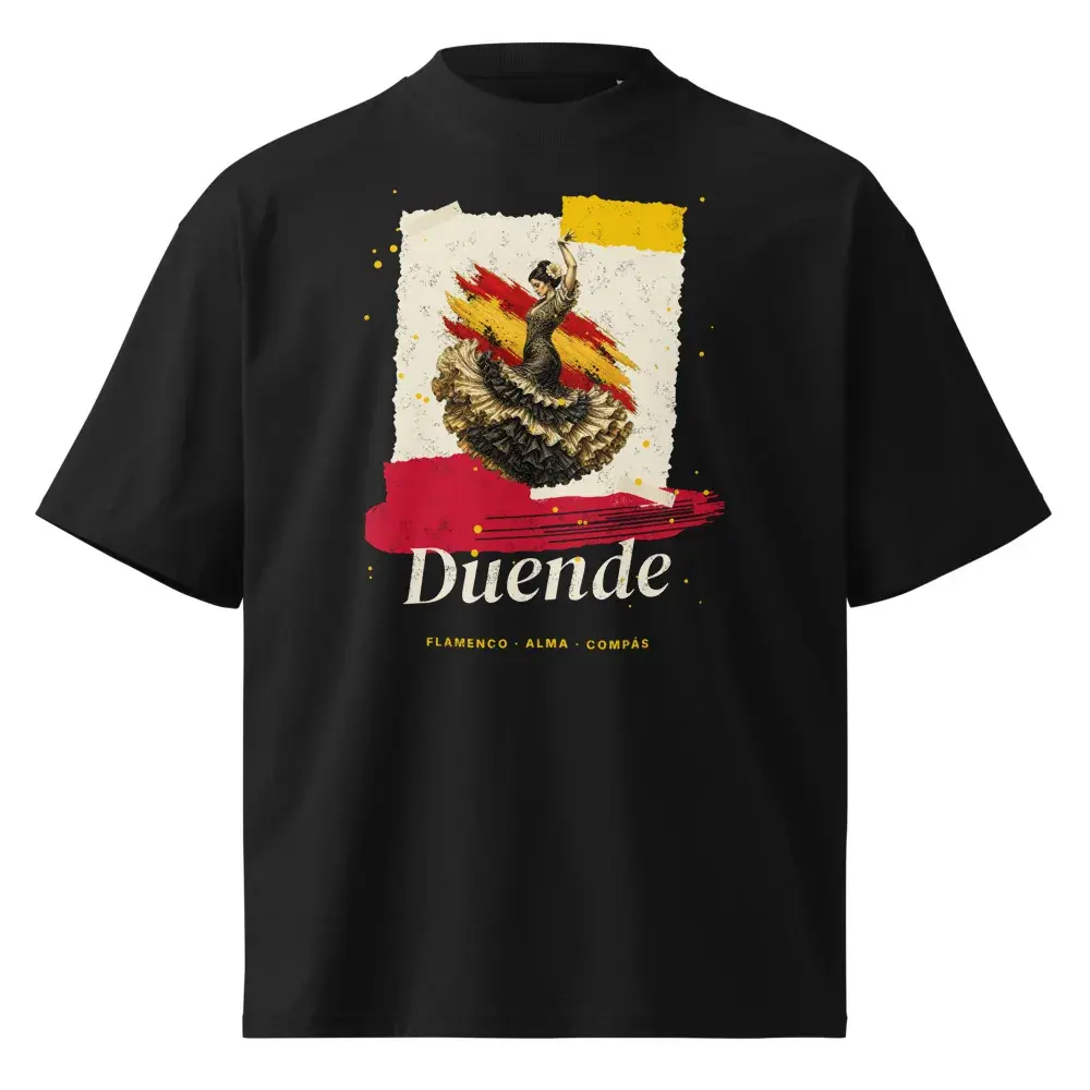 Collage · Duende — Camiseta oversize — Black