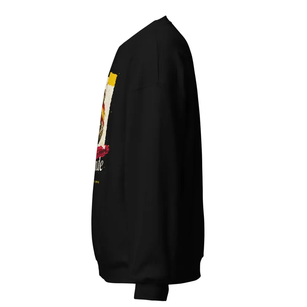 Collage · Duende — Sudadera — Black — Left