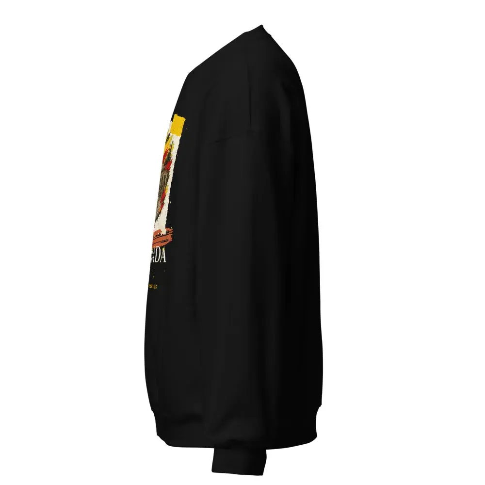 Collage · Granada — Sudadera — Black — Left