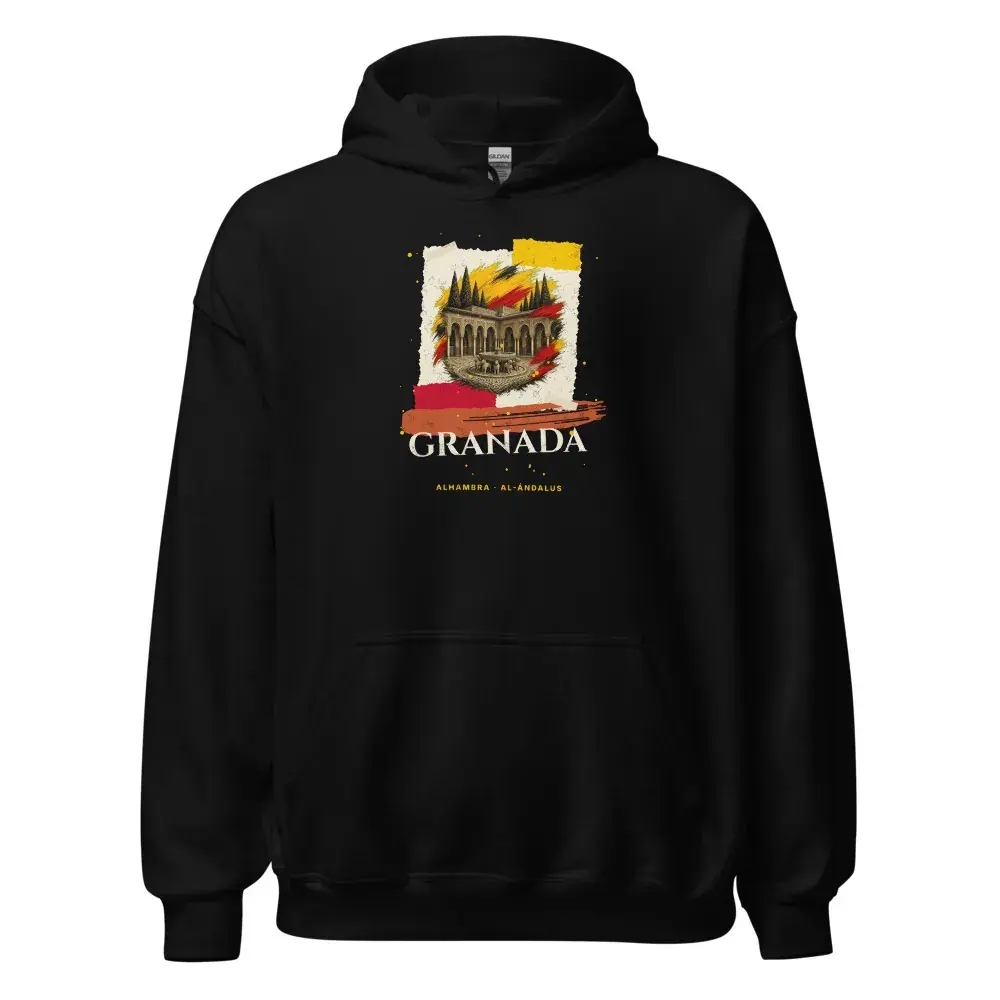 Collage · Granada — Sudadera con capucha