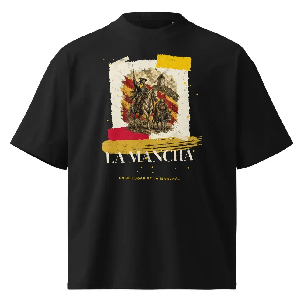 Collage · La Mancha — Camiseta oversize — Black