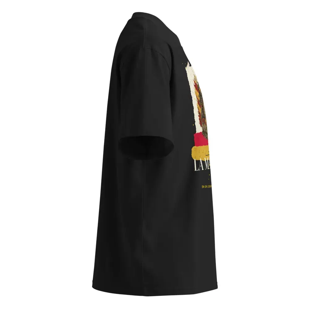 Collage · La Mancha — Camiseta oversize — Black — Right