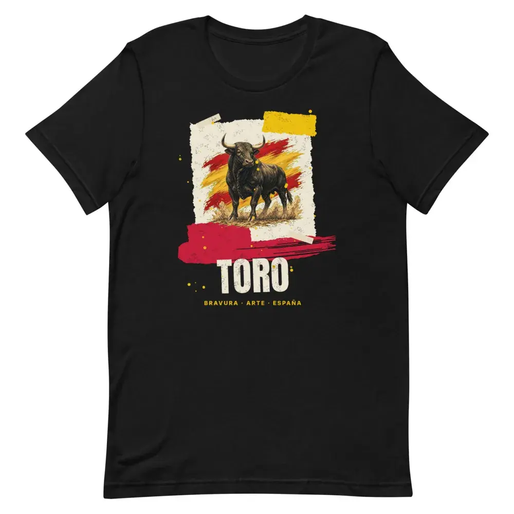 Collage · Toro — Camiseta — Black — Front
