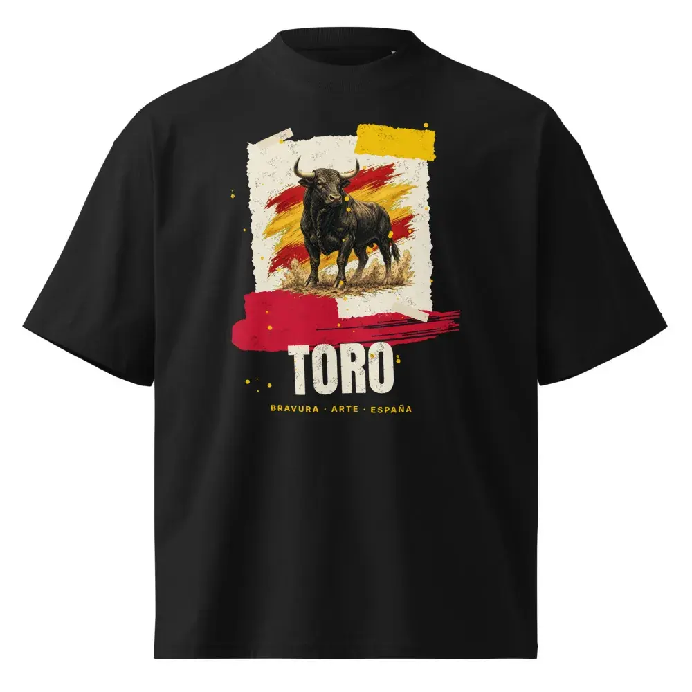 Collage · Toro — Camiseta oversize — Black