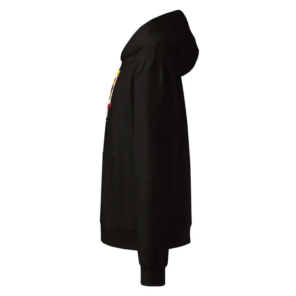 Collage · Toro — Sudadera oversize con capucha — Black — Left
