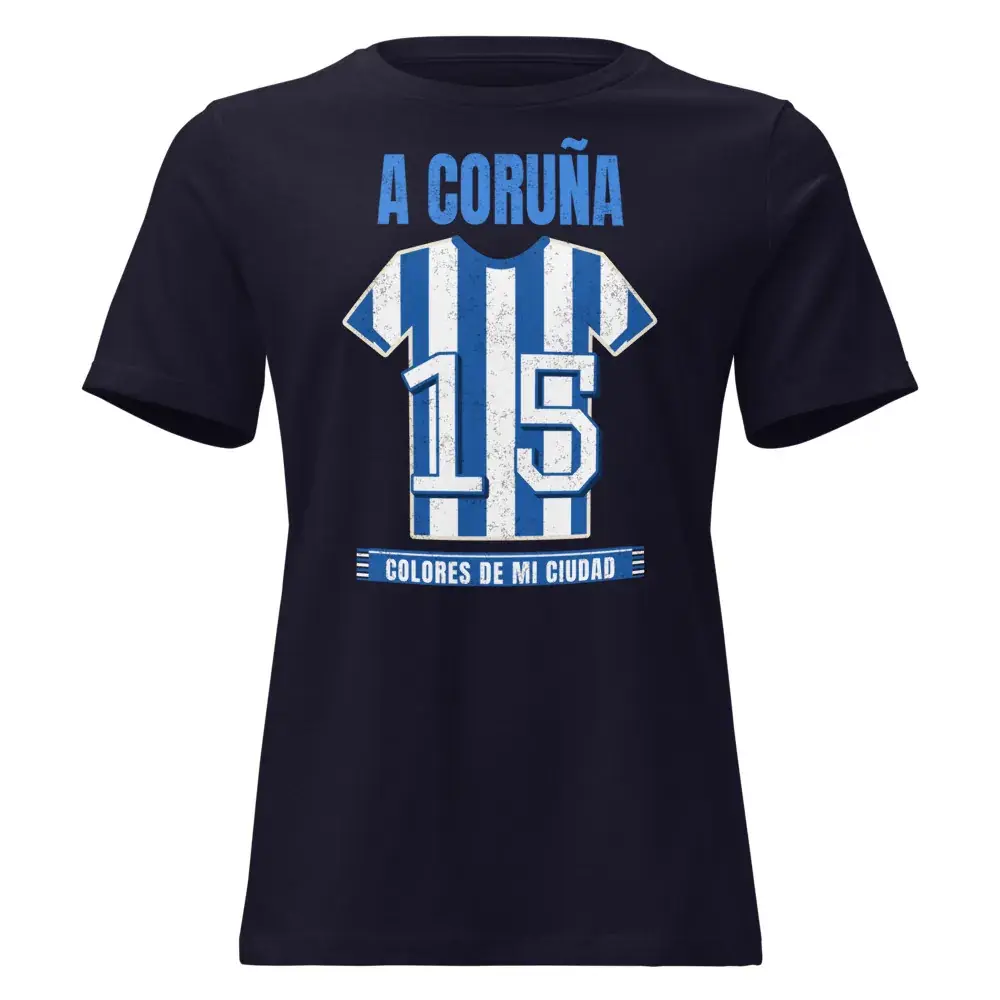 Colores de A Coruña — Camiseta de mujer