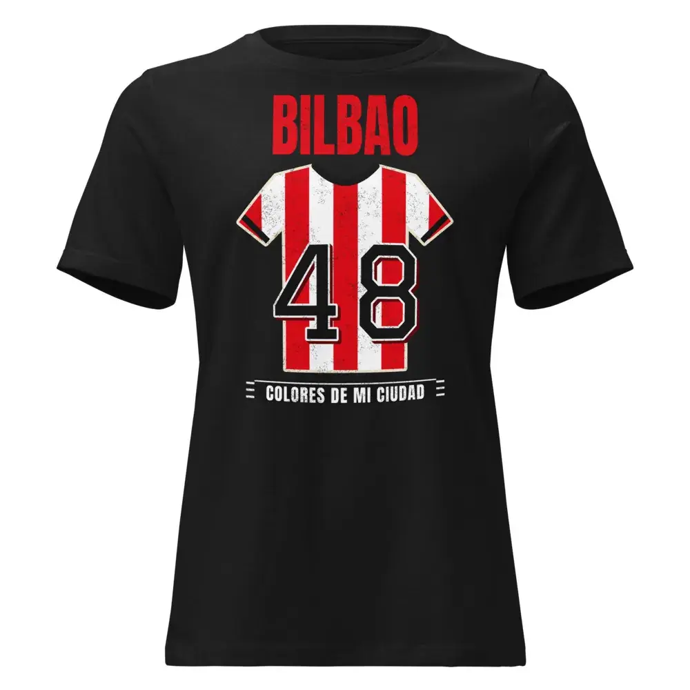 Colores de Bilbao — Camiseta de mujer — Black