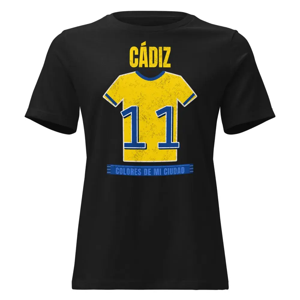 Colores de Cádiz — Camiseta de mujer — Black
