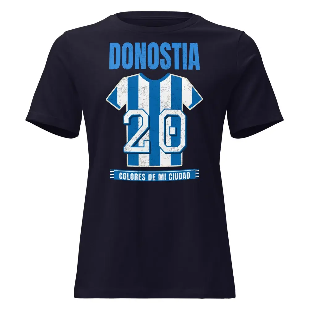Colores de Donostia — Camiseta de mujer