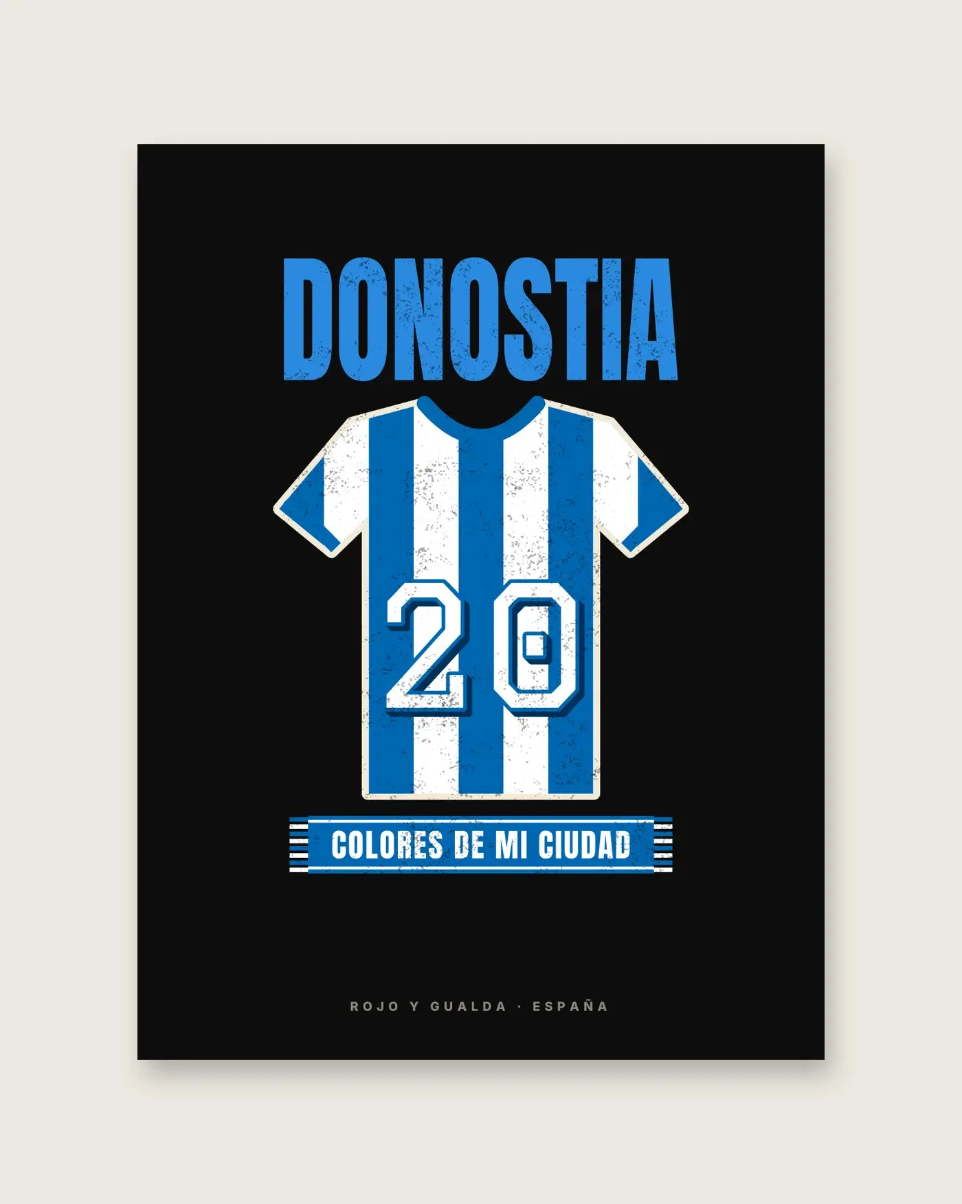 Colores de Donostia — Póster — detalle