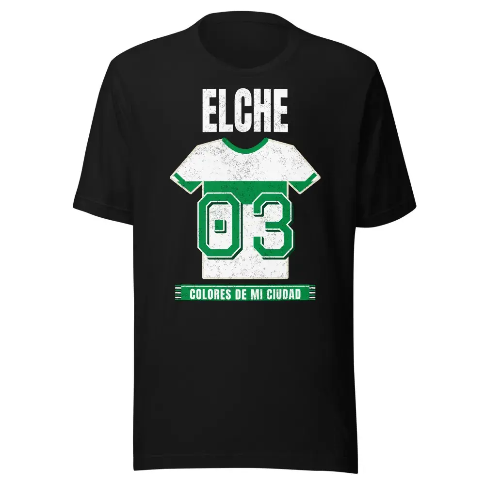 Colores de Elche — Camiseta — Black