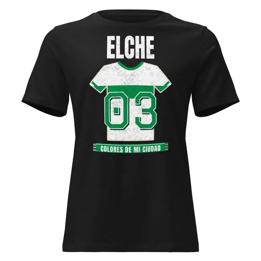Colores de Elche — Camiseta de mujer — Black