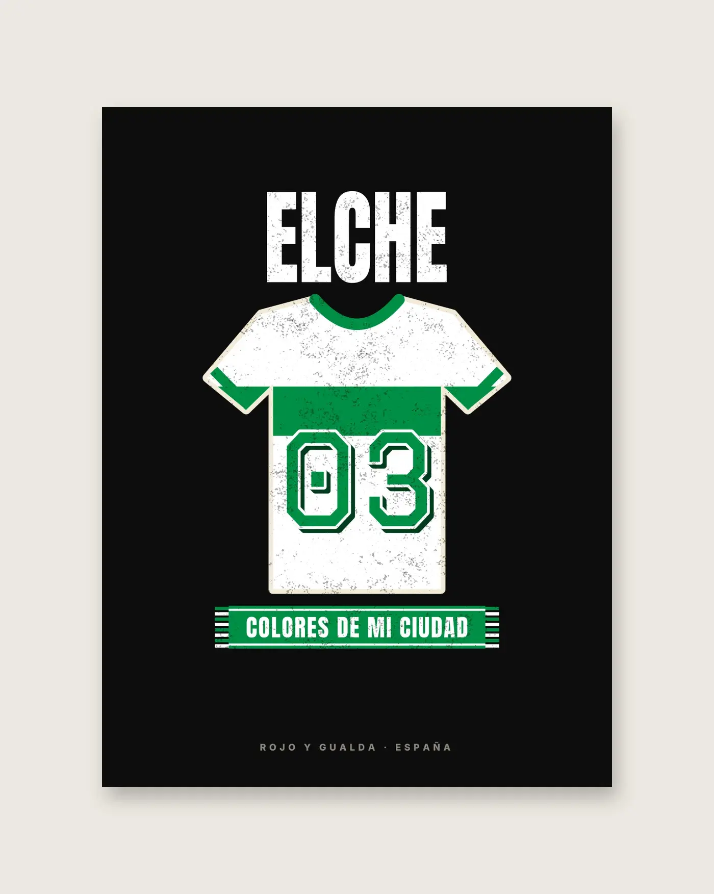 Colores de Elche — Póster — detalle