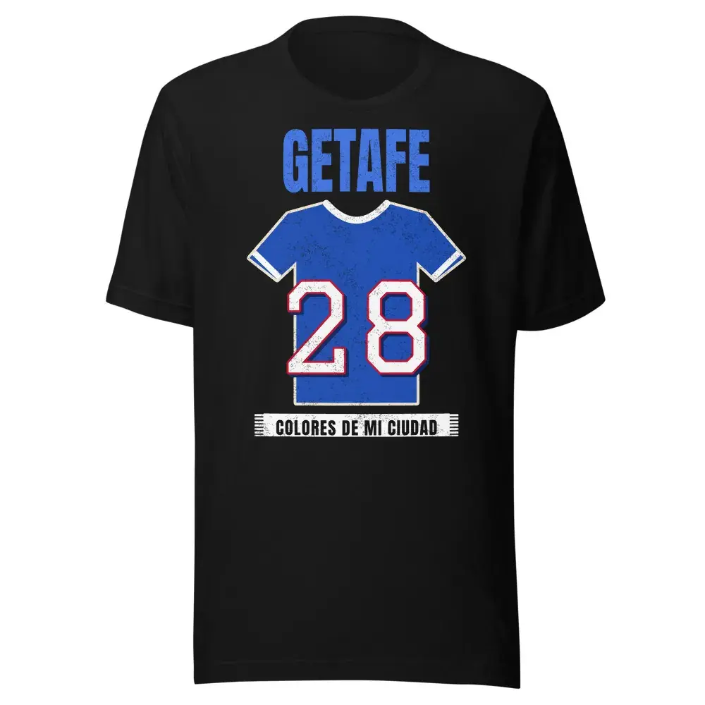Colores de Getafe — Camiseta — Black