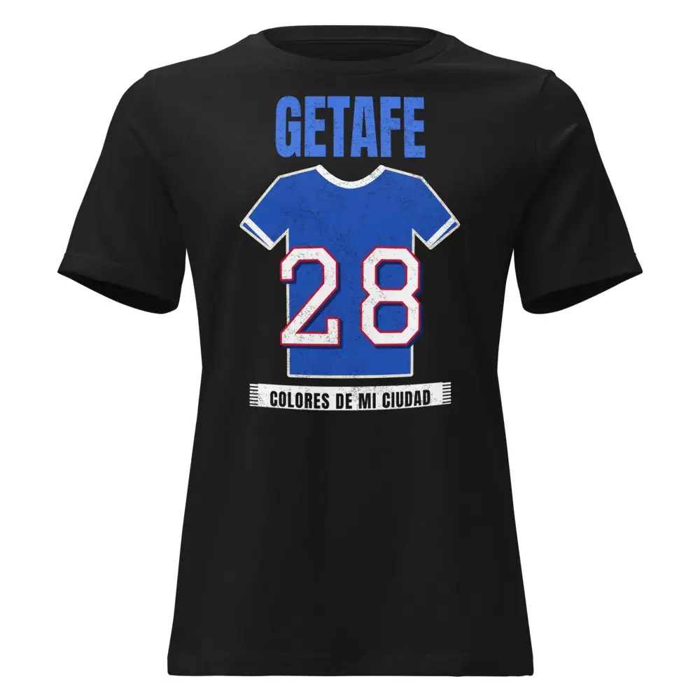 Colores de Getafe — Camiseta de mujer — Black