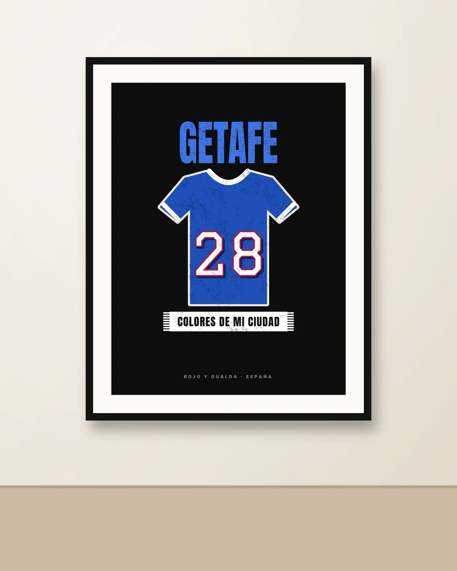 Colores de Getafe — Póster — en la pared