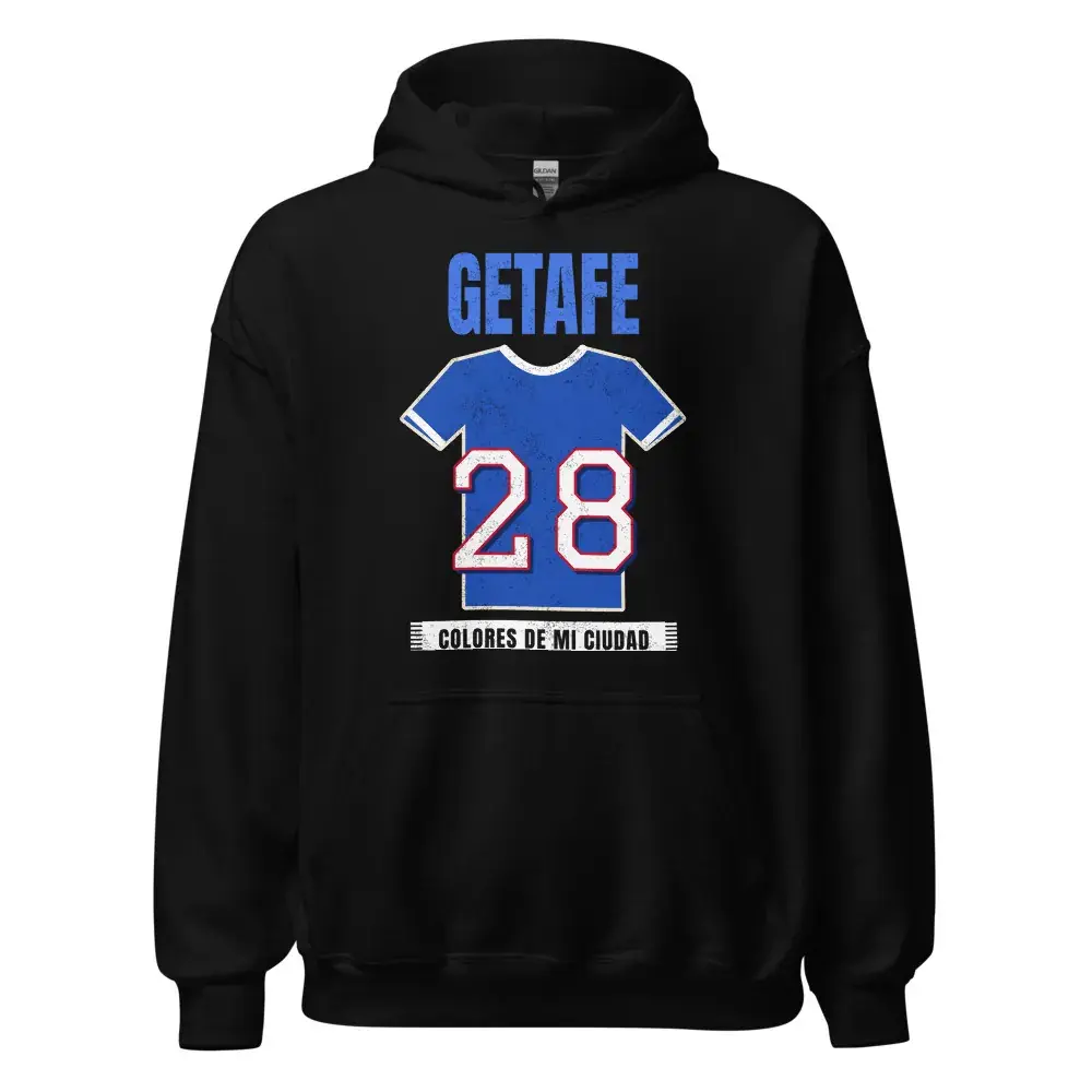 Colores de Getafe — Sudadera con capucha — Black