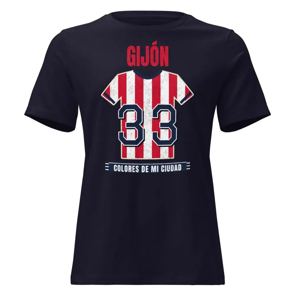 Colores de Gijón — Camiseta de mujer