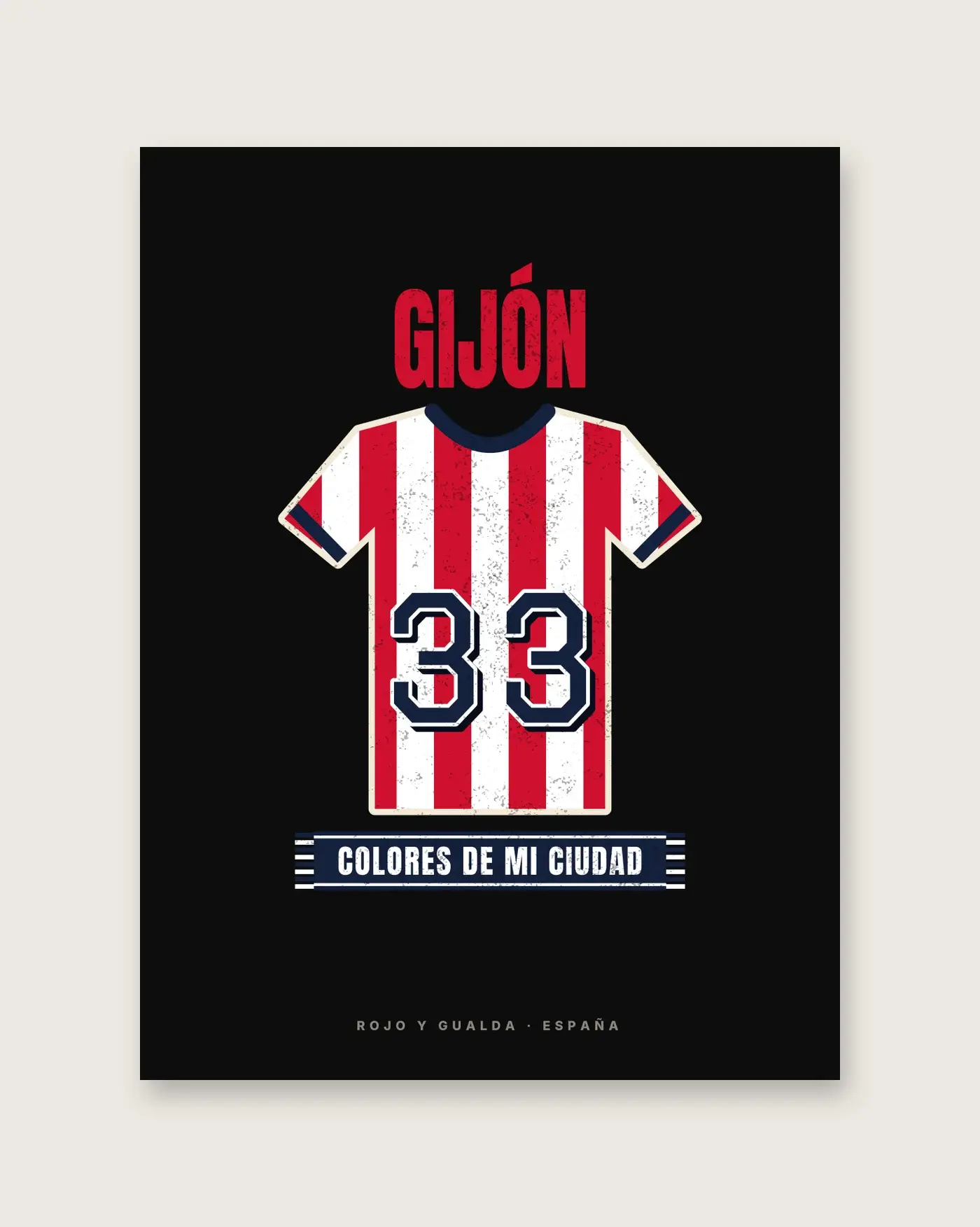Colores de Gijón — Póster — detalle