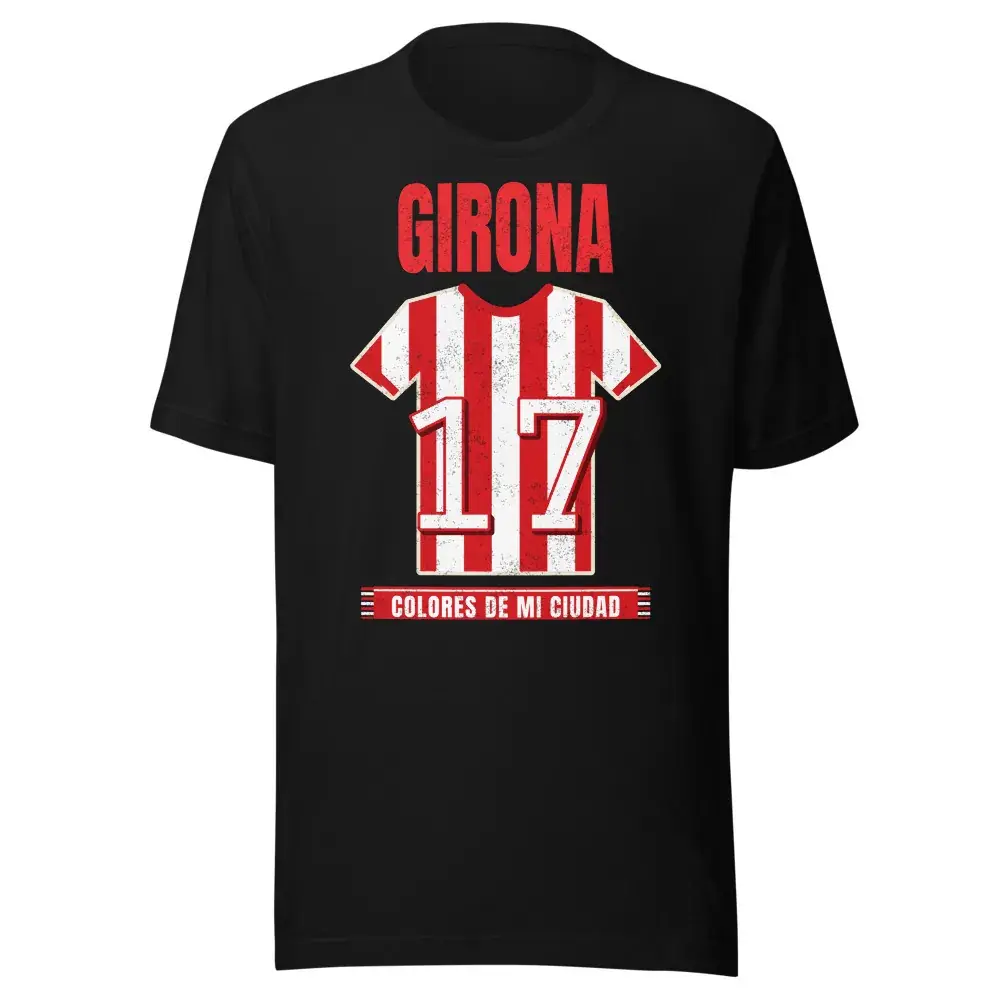 Colores de Girona — Camiseta — Black
