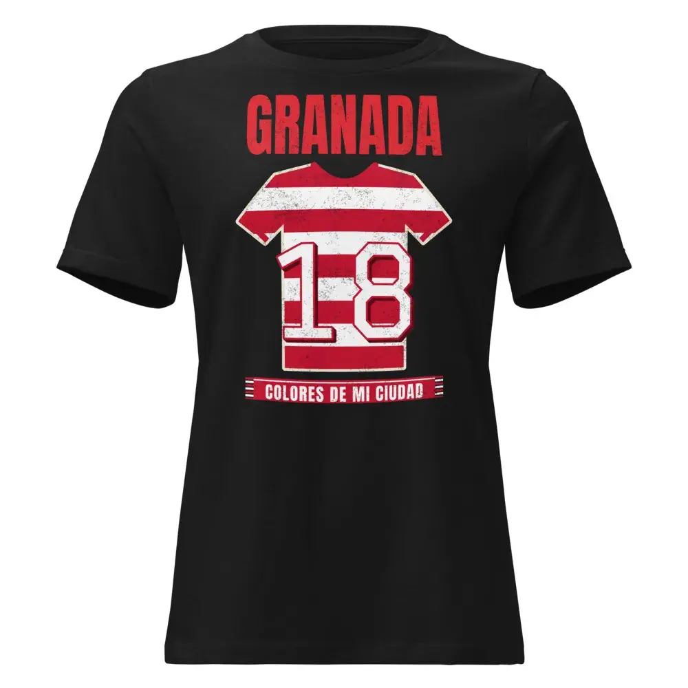 Colores de Granada — Camiseta de mujer — Black