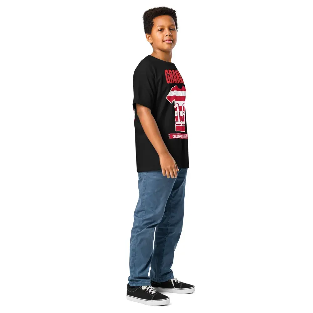 Colores de Granada — Camiseta infantil — Black — Right Front