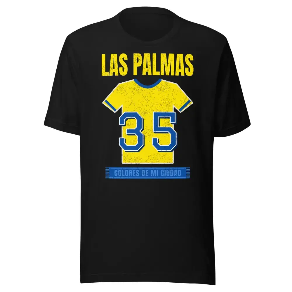 Colores de Las Palmas — Camiseta — Black