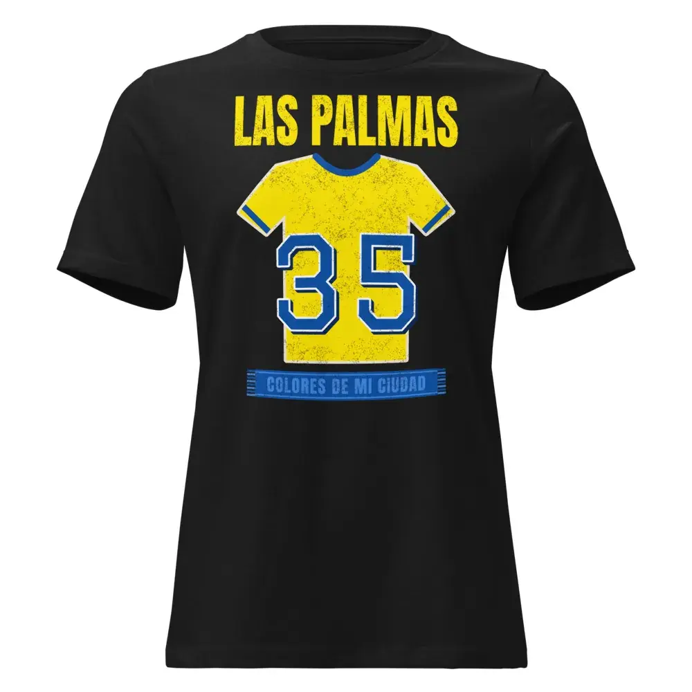 Colores de Las Palmas — Camiseta de mujer — Black