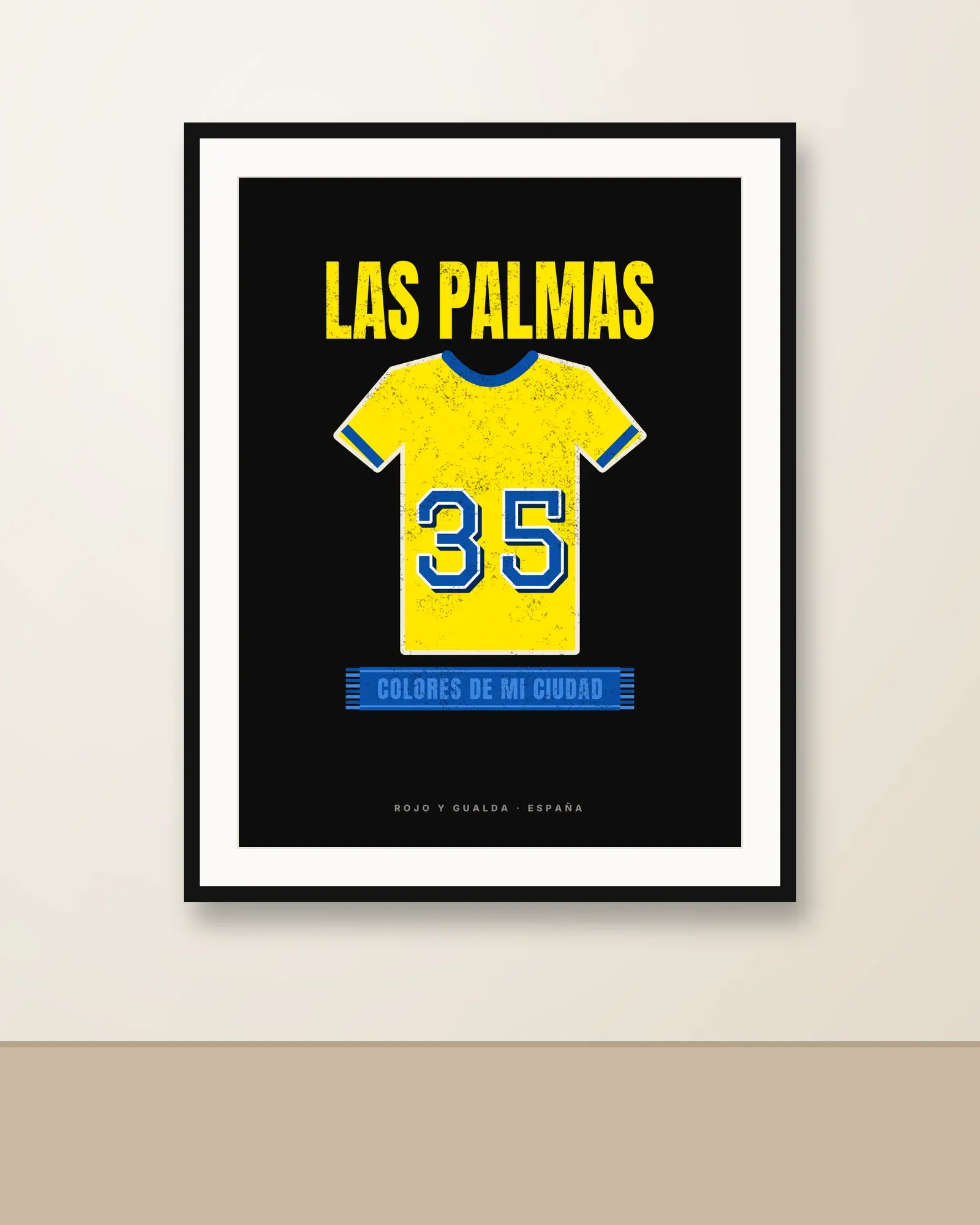 Colores de Las Palmas — Póster — en la pared