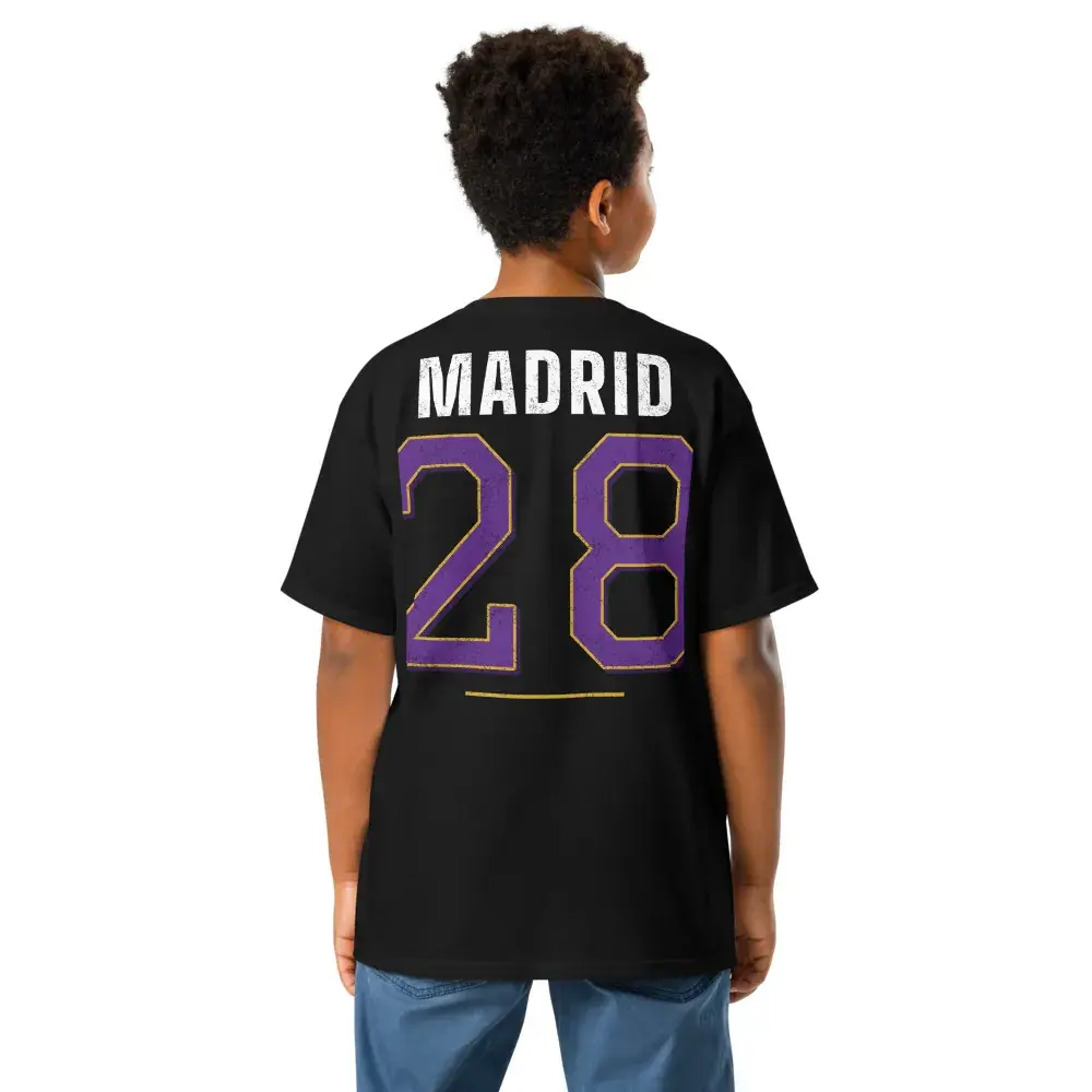 Colores de Madrid — Camiseta infantil — Black