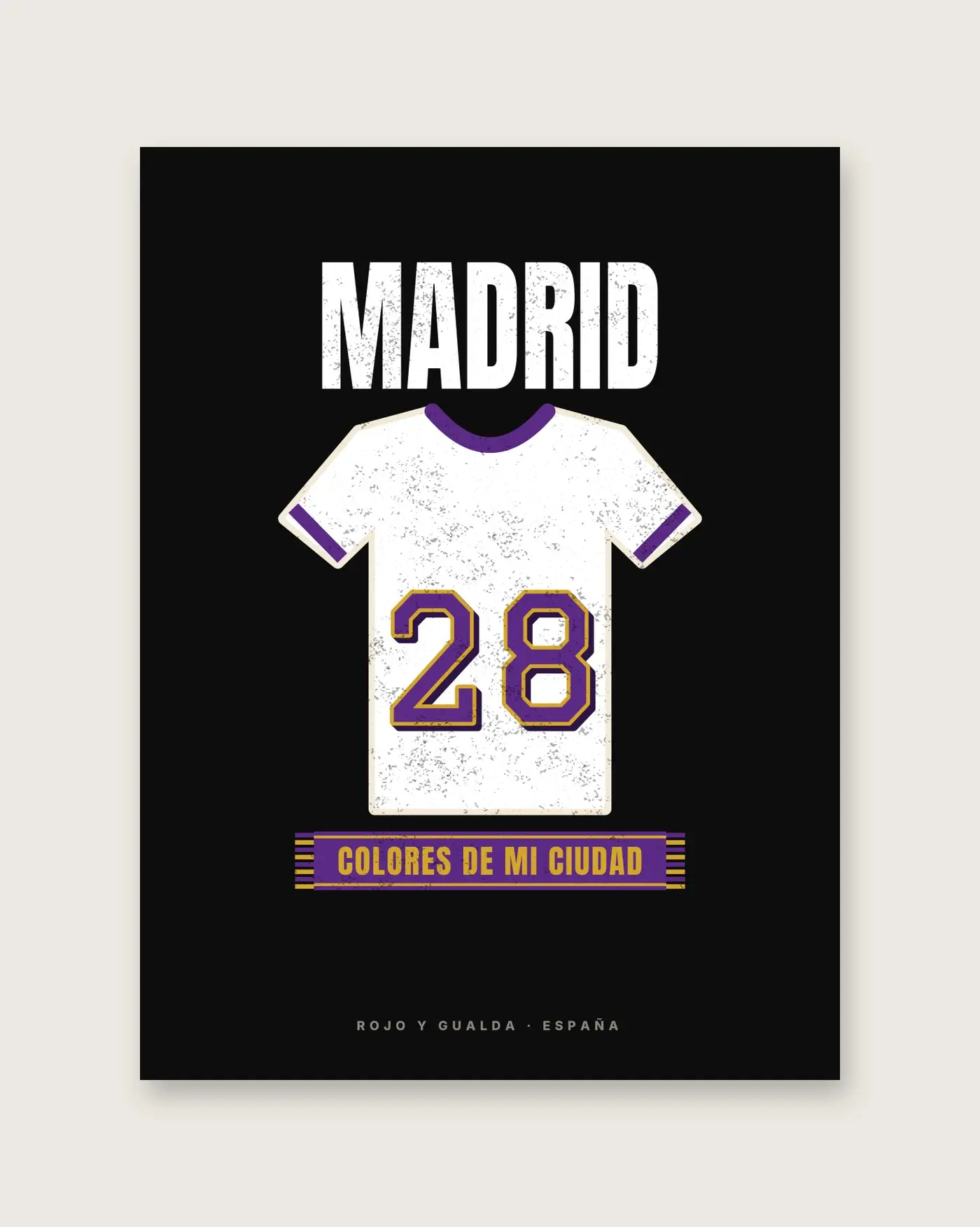 Colores de Madrid — Póster — detalle