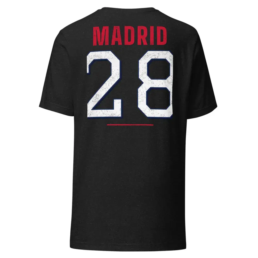 Colores de Madrid rojiblanco — Camiseta