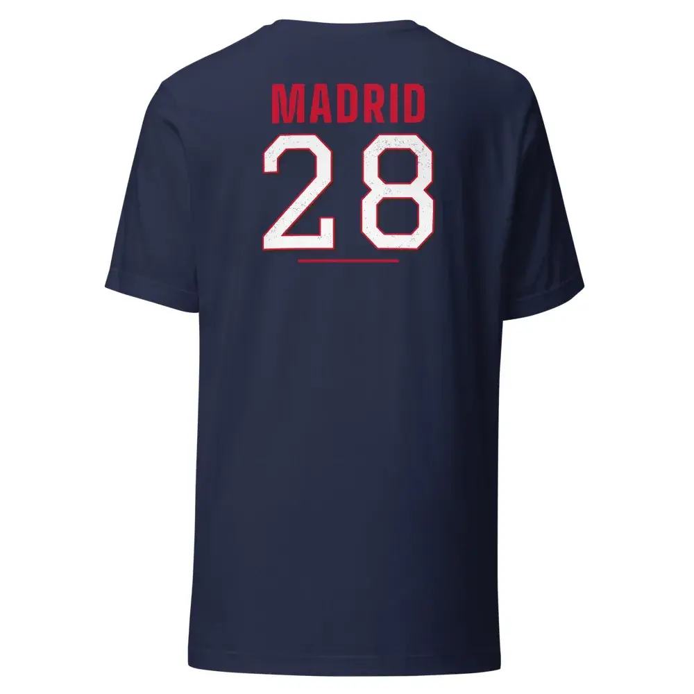 Colores de Madrid rojiblanco — Camiseta