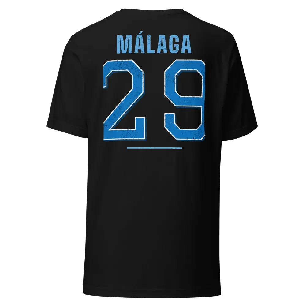 Colores de Málaga — Camiseta — Black