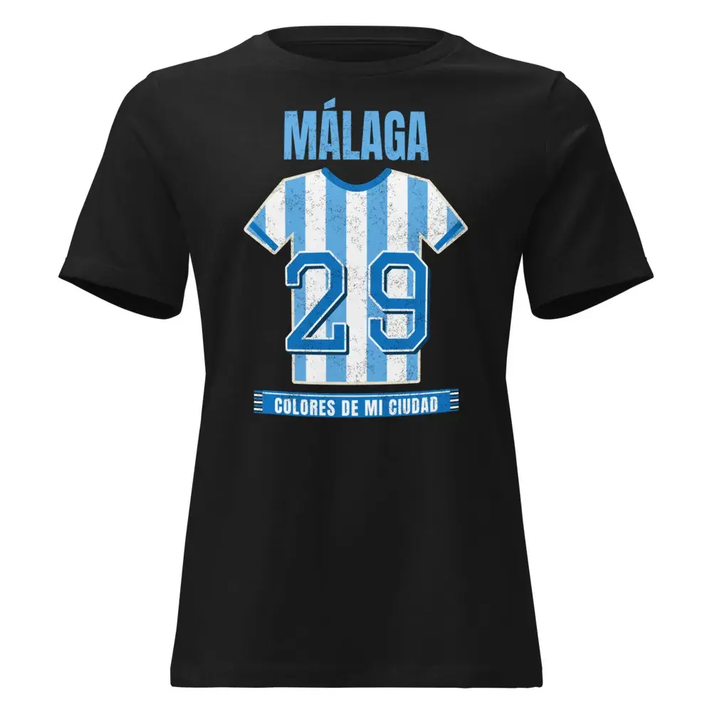 Colores de Málaga — Camiseta de mujer — Black
