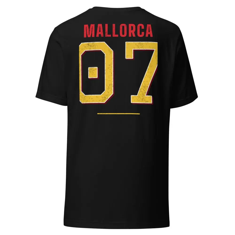 Colores de Mallorca — Camiseta — Black