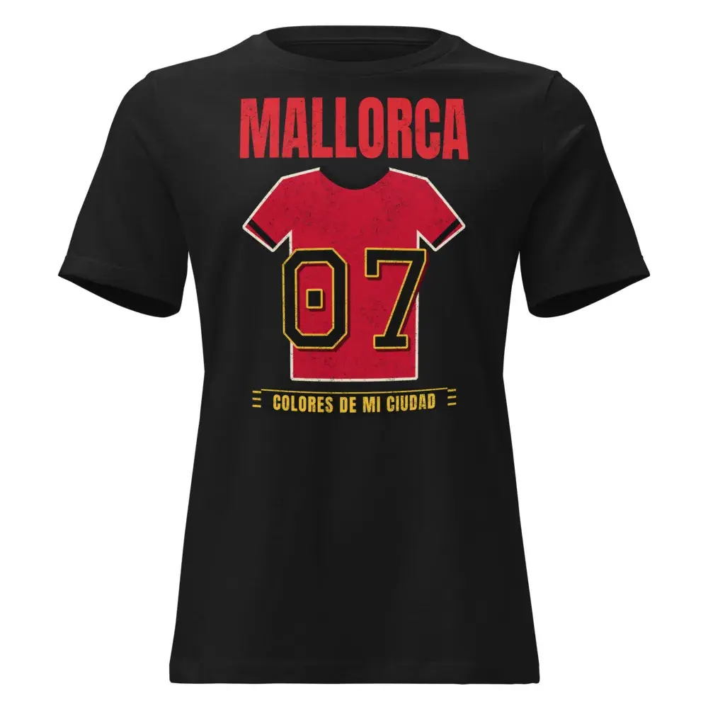 Colores de Mallorca — Camiseta de mujer — Black