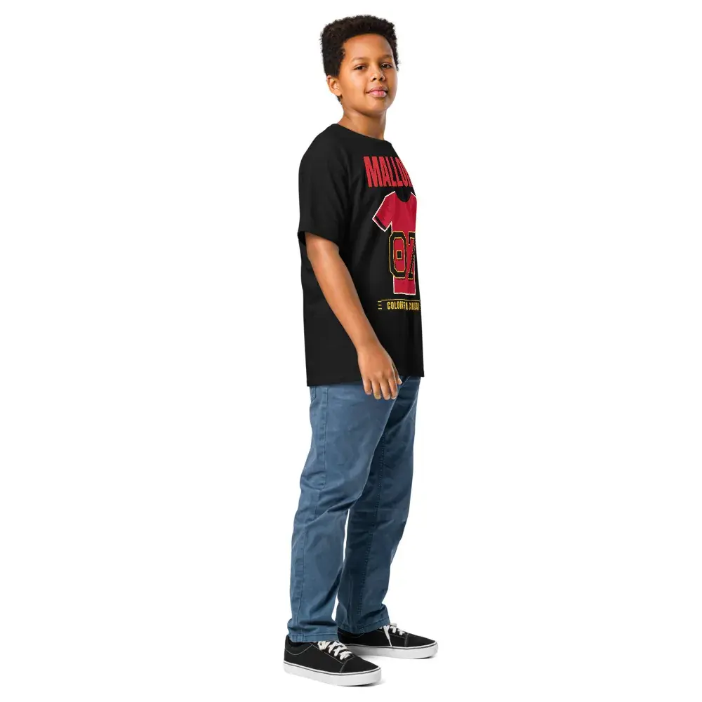 Colores de Mallorca — Camiseta infantil — Black — Right Front