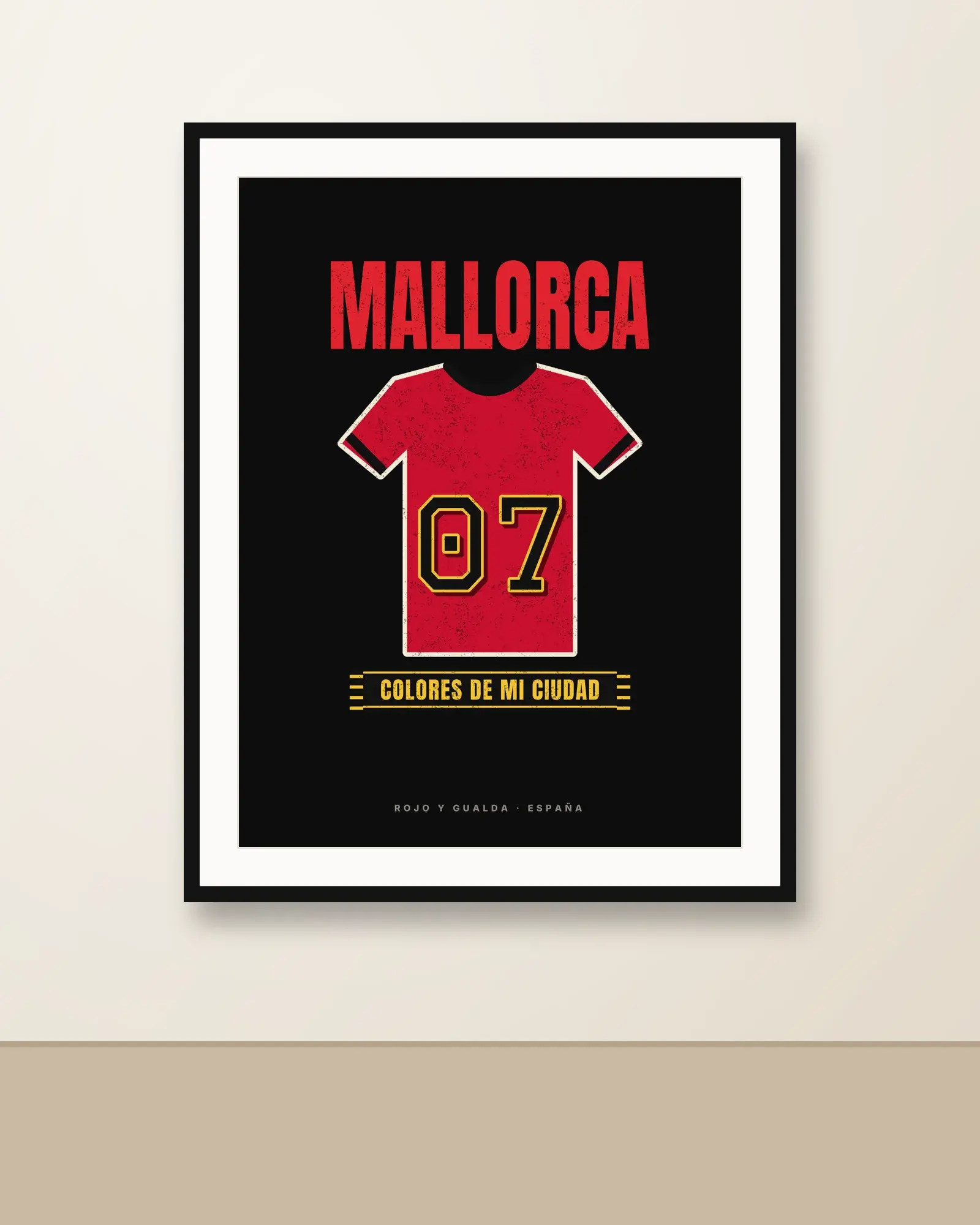 Colores de Mallorca — Póster — en la pared